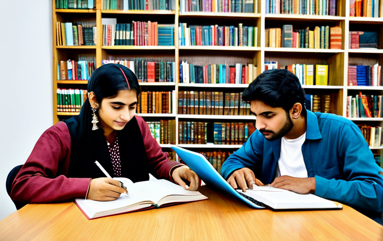 전문성 확장을 위한 교육 과정 - Professional Woman in Office**

"A Pakistani businesswoman in a stylish, modest salwar kameez, worki...