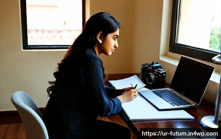Home 17 직업 다양성이 개인에게 미치는 영향 - Photorealistic Pakistani young professional woman in modest business attire seated at a bright home-...
